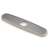 FREUER Faucets Kitchen Sink Hole Cover Plate, Brushed Nickel