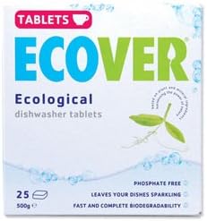Brand New. Ecover Dishwasher Tablets Environmentally-friendly Ref VEVDT [Pack 25]