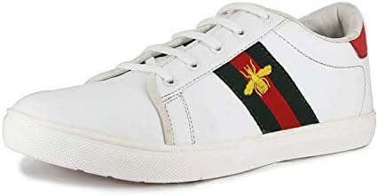 IAddicted Men's White Synthetic Sneakers