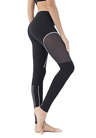 Queenie Ke Women Power Tech Mesh High Waist Gym Yoga