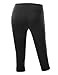 NINEXIS Womens Active Workout Athletic Running Yoga Capri Leggings