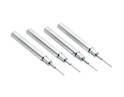 SE JT63058 4-Piece Watch Chain Link Remover Punch Pins Set