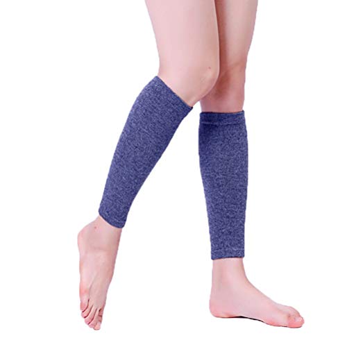 Hogor Knee Brace Sleeves Wool Compression Soft Elastic Breathable Knee Pads Support Leg Protection Guard for Fitness Running Weightlifting 1 Pair