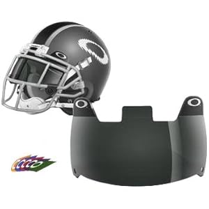 Oakley Shield Men’s Football Helmet Accessories – 20% Grey / One Size