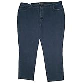 LEE Relaxed Fit Straight Leg Womens Blue Stretch Denim Jeans Size 30W L x 33 New