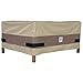 Duck Covers Elegant Square Patio Ottoman or Side Table Cover, 26-Inch
