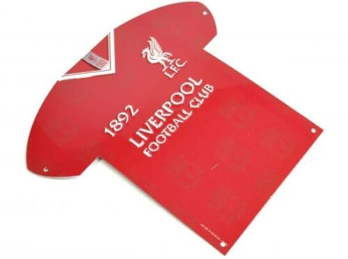 Official Licensed Liverpool F.C - Metal Shirt Sign (CR)