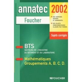 Mathématiques, BTS