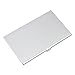 SCStyle SIM card Hard Aluminium Case Holder for Regular/Micro/Nano SIM & Apple iPhone/iPad Tray Eject Pin (Silver)