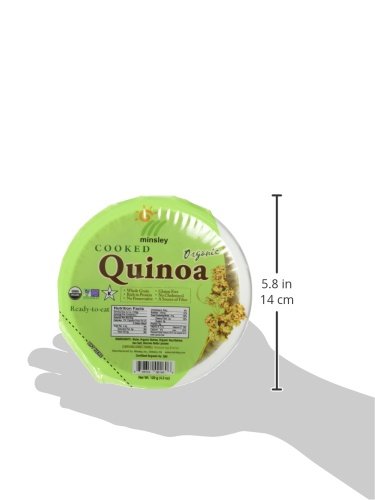 Minsley Organic Ready-to-Eat Quinoa, 4.2 oz - Thumbnail 3