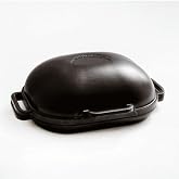 Challenger Bread Pan Cast Iron Loaf Pan with Lid for Artisan Sourdough and Homemade Bread Baking, Pre-Seasoned, Heavy Duty, Oven Safe, Made in USA