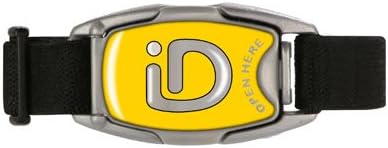 ID Wristband Bracelet for Kids Safety, Sports, Running and Travel (Yellow)