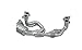 Pacesetter 324094 Direct Fit Catalytic Converter for Subaru Legacy/Outback 2.5L Engine