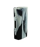 Kangertech Subox Mini 50W Protective Gel Skin Case Cover Fits 50 Watt Kanger Subox Kit (White/Black)