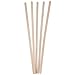 Stack Man 750022035 Birch Wood Coffee Stirrers, 1000 Count, Round Ends, 7