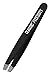 Tweezers - Slanted Eyebrow Tweezers - Stainless Steel Tweezers Precision - Bonus eBook Guide To Fabulous Eyebrows (Mini Slant Tip, Matte Black)