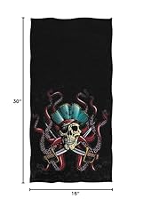 Naanle Cool Pirate Skull with Tentacles of Octopus