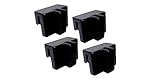 Black Plastic File Hanger Clips 4/pk #9000