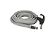Cen-Tec Systems 99713 Central Vacuum 35 Foot Universal Connect Low Voltage Hose with Hose Sock and Button Lock Stub Tube