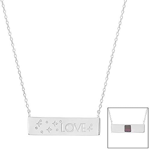My Bible Inspirational Bar ENTIRE Old Testament Nano Bible Necklace ("Love")