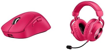 Logitech G PRO X 2 DEX Wireless Mouse 32K DPI USB-C Magenta