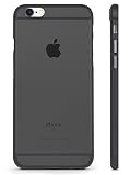 Funda para Iphone 6 / 6S Transparente UltraFino 0,35 mm Resistente a los Arañazos , Carcasa para Iphone 6 / 6S , [GARANTÍA DE POR VIDA] Case , Negro