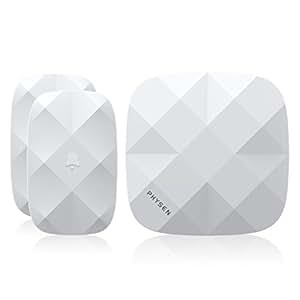 Physen Diamond Wireless Doorbell Kit Features 2 Waterproof