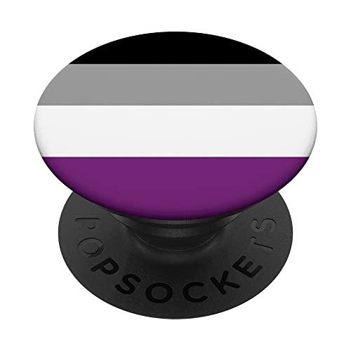 Asexual Pride Flag Ace LGBTQ LGBT Gay Pride PopSockets Swappable PopGrip