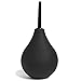 PHANXY Enema Bulb Clean Vaginal Anal Silicone Douche for Men Women Certificate Comfortable Medical Kit, Black