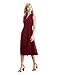 Simple Retro Women's 1950s Vintage V-neck Bridesmaid Party Dress
