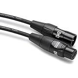 Hosa HMIC-010 REAN XLR3F to XLR3M Pro Microphone Cable, 10 feet