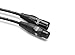 Hosa HMIC-025 Pro Microphone Cable, REAN XLR3F to XLR3 Meter, 25 Feet