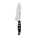 ZWILLING Twin Signature 7-inch Hollow Edge Rocking Santoku Knife, Razor-Sharp, Made in Company-Owned German Factory with Special Formula Steel perfected for almost 300 Years, German Knife
