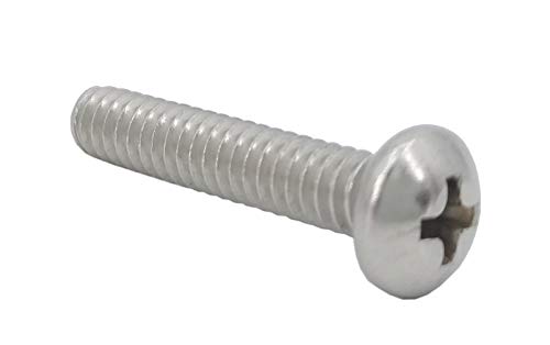 FixtureDisplays® 10-24 X 1" Stainless Pan Head
