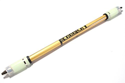 [ Elastic Luminous ] Pen Spinning Mod ( Elastic Luminous ) Length:9inch,weight:21gram,aluminium Body and Clear Promatics Sharp Grips