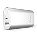 iPhone Battery, i-Blason Aero 5200 mAh Ultra Compact External Battery Portable USB Charger Power Bank - Intelli-Charge Wide Compatibility, Fast Charging, High Capacity - For Apple iPhone 6 Plus 5s 5c 5 Samsung Galaxy S5 S4 Active Mini, Note 3 4 Pro Edge, LG G3 G2, Nexus 6 5 4, HTC One M8, MOTO X X+1, PS Vita and More (Silver)