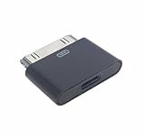 Savings-USA -2018 Model Black Lightning 8 Pin Female to 30 Pin Male Adapter for iPhone 3 4S iPad 3 iPod Touch 4