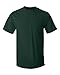 Hanes TAGLESS 6.1 Short Sleeve T-Shirt w/ Pocket-Deep Forest L
