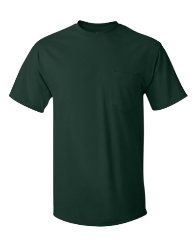 Hanes TAGLESS 6.1 Short Sleeve T-Shirt w/ Pocket