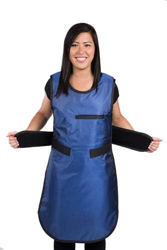 EZ-Guard Regular Lead X-Ray Apron, 0.5mm Pb, Hook & Loop Closure, Large