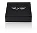 Ashley Bridget Skinny Hair Tie Bracelet - Elegant Fashion Jewelry Elastic Holder Bangle Includes Gift Box (Silver Plated)
