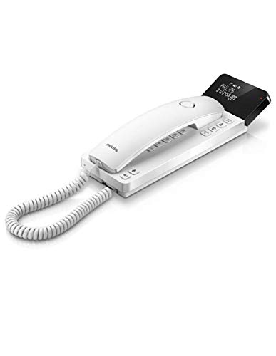 Philips M110W / 23 - Design del telefono Scala (Investito a cristalli liquidi, 25 preferiti, Attenzione LED, 2.75…