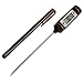 Durable, INSTANT Read -Accurate Digital Meat Thermometer / BBQ - BONUS Meat Cooking Temperature Chart - with Convenient Storage Case; Battery Included - Poultry, Beef, Pork