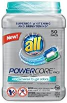 Laundry Detergent All Power Core Odor Remover, 3 lb., 50 Count