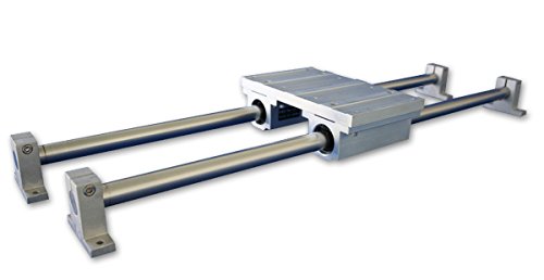 Linear Motion Round Shaft Guide Rail Assembly 3 8 Linear Shaft