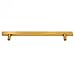 goldenwarm 5Pack Gold Cabinet Pulls Knobs Brass Pulls for Cabinets - LS1212GD192 Gold Cabinet Hardware 7-1/2in Hole Centers 10in Overall Length Brushed Brass Drawer Pulls