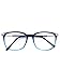 CGID Fake Glasses Clear Lens Non-Prescription Retro Fashion Frame UV400 Protection Men Women CN79