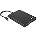 SABRENT External USB 1.44 MB 2x Floppy Disk Drive SBT-UFDB (Black)