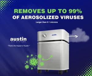 Austin Air Healthmate Plus - Powerful Air Purifier with HEPA Medical-Grade Filtration System, Eliminate Harmful Airborne Contaminants, (Sandstone)