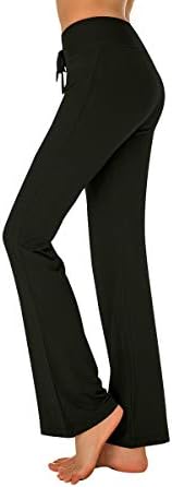 Women's Bootcut Yoga Pants Comfortable High Waist Drawstring Lounge Pants